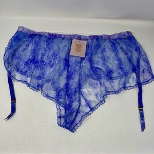 NWT Fenty Savage purple lace underwear size 3X